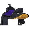 Eclipse by Tough1 Synthetic Barrel Saddle 13in Pur view 4