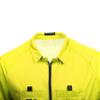GK Ref Gear Men's Soccer Referee Jersey Short Sleeve (Small) Yellow view 4
