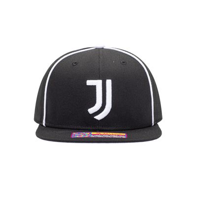 Fan Ink Juventus 'Cali Night' Adjustable Snapback Hat/Cap Black