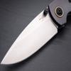 BKER PLUS Gulu Pro Marble Carbon Fiber Titanium Folding Pocket Knife, Linerlock, D2 Steel Blade, Designed by Steve Kelly view 3