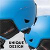 STOMP Ski & Snowboarding Snow Sports Helmet for Men & Women with Removable & Washable Liner and Ear Pads, CE & ASTM Certified (Matte Blue, Large) view 3