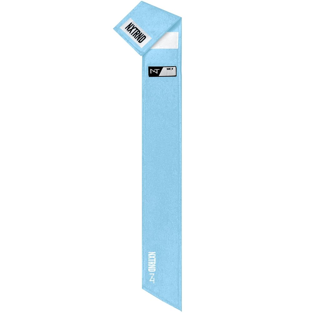 Nxtrnd Streamer Football Towel, Thin Sports Towel, Dries Hands & Football Accessories (Columbia Blue)