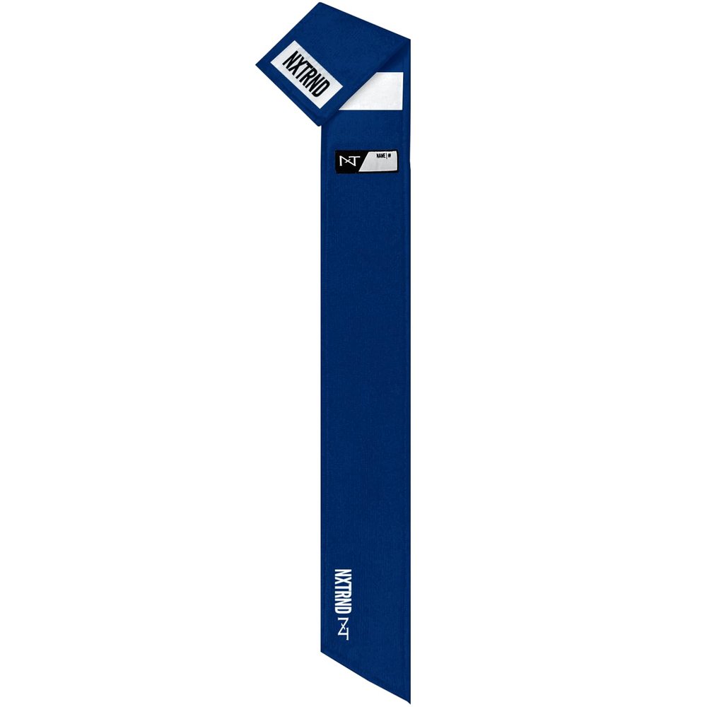 Nxtrnd Streamer Football Towel, Thin Sports Towel, Dries Hands & Football Accessories (Navy Blue)