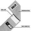 Nxtrnd Streamer Football Towel, Thin Sports Towel, Dries Hands & Football Accessories (Light Grey) view 4