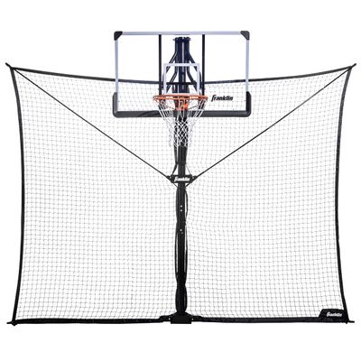 Franklin Sports Defender Net Pro 10ft. x 8ft. Rebounder Easily Fold and Quick Install Defensive Net System