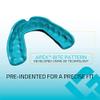 GuardLab APEX Mouthguard w/Case | Football, Basketball, Boxing, Wrestling, Soccer, Karate, Hockey, MMA | Adult & Youth | Pre-Indented for a Precise Fit (Yellow, Small) view 3