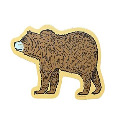 Grizzly Bear Sticker
