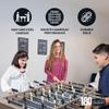 Hathaway Fullerton 48-in Foosball Table, Arcade Table Soccer for Game Rooms, Includes (2) 36-mm ABS Foosballs, Driftwood (BG50330) view 4