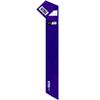 Nxtrnd Streamer Football Towel, Thin Sports Towel, Dries Hands & Football Accessories (Purple) view 1