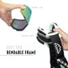 STOMP Ski/Snowboarding Goggles 100% UV400 Protection Replaceable Lens/Straps Goggle for Men, Women & Youth (White Frame/Gold Lens VLT 10%) view 3