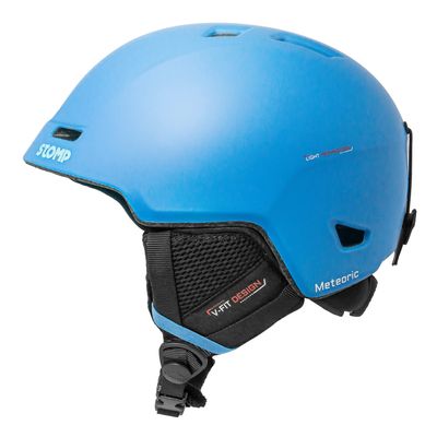 STOMP Ski & Snowboarding Snow Sports Helmet for Men & Women with Removable & Washable Liner and Ear Pads, CE & ASTM Certified (Matte Blue, X-Large)