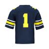 Little King NCAA Infant-Touchdown Pass-Team Football Jersey-Michigan-Navy #1-12 Months view 4