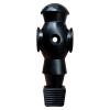 Harilla 5/8" Professional Foosball Man Guys Table Football Soccer Player Accessories, Black
