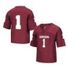 Little King NCAA Infant-Touchdown Pass-Team Football Jersey-Oklahoma-Crimson #1-6 Months view 2