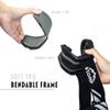 STOMP Ski/Snowboarding Goggles 100% UV400 Protection Replaceable Lens/Straps Goggle for Men, Women & Youth (Matte Blk Frame/Silver Lens VLT 10%) view 4
