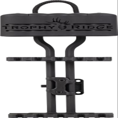 Trophy Ridge Convoy Archery Arrow Quiver - Silent Soft-Touch Hood, Innovative Detach Mounting, Hanging Loop, Ballistix Copolymer System for Superior Strength and Lightweight Design