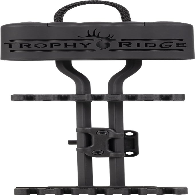 Trophy Ridge Convoy Archery Arrow Quiver - Silent Soft-Touch Hood, Innovative Detach Mounting, Hanging Loop, Ballistix Copolymer System for Superior Strength and Lightweight Design