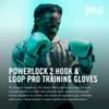 Everlast Powerlock 2 Boxing Gloves | Pro Flight Gloves | Secure Fit Hook and Loop with Triple-Layer Foam & Wrist Support for Injury Prevention | Heavy Bag & Speedbag Training (16oz | Charcoal) view 2