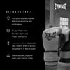 Everlast Powerlock 2 Boxing Gloves | Pro Flight Gloves | Secure Fit Hook and Loop with Triple-Layer Foam & Wrist Support for Injury Prevention | Heavy Bag & Speedbag Training (16oz | Charcoal) view 3