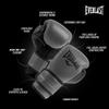 Everlast Powerlock 2 Boxing Gloves | Pro Flight Gloves | Secure Fit Hook and Loop with Triple-Layer Foam & Wrist Support for Injury Prevention | Heavy Bag & Speedbag Training (16oz | Charcoal) view 4