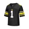 Little King NCAA Infant-Touchdown Pass-Team Football Jersey-Iowa-Black #1-12 Months view 3