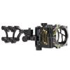Trophy Ridge Stacked 5 Pin Archery Bow Sight - 5 Micro Adjustable Pins, Top 2 Pins .019, Bottom 3 Pins .010, 2nd/3rd Axis Leveling, Right Hand, 0.019 Pin view 4