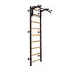 BenchK 731B Certified Wallbar, Stall Bar, Power Tower, Gymnastic Ladder, Multifunctional Equipment with Steel Frame and Convertible Metal 6-Grip Pull Up Bar, Chin Up Bar for Hanging Exercises view 1