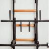 BenchK 731B Certified Wallbar, Stall Bar, Power Tower, Gymnastic Ladder, Multifunctional Equipment with Steel Frame and Convertible Metal 6-Grip Pull Up Bar, Chin Up Bar for Hanging Exercises view 4