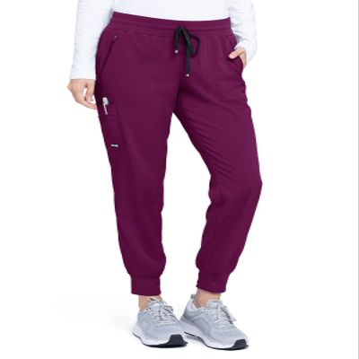BARCO Grey's Anatomy Stretch GRSP537 Women's Eden Scrub Pant Wine XS