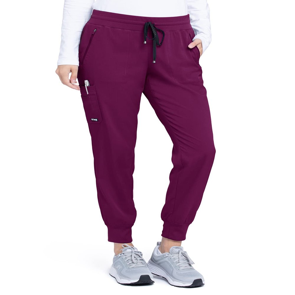 BARCO Grey's Anatomy Stretch GRSP537 Women's Eden Scrub Pant Wine XS