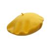 Jeanne Simmons Ladies Wool Beret - Yellow OSFM view 3