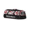 Boombah Brute Rolling Bat Bag - 35" x 15" x 12-1/2" - Digital Camo Black/Red - Holds 4 Bats and Room for Gear - Wheeled Bag view 1