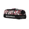 Boombah Brute Rolling Bat Bag - 35" x 15" x 12-1/2" - Digital Camo Black/Red - Holds 4 Bats and Room for Gear - Wheeled Bag view 4