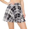 ALWAYS Women's Flared Mini Skater Skirt - High Waisted Casual Stretch Basic Skirt Houndstooth 2942 Large view 1