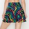 ALWAYS Women's Flared Mini Skater Skirt - High Waisted Casual Stretch Basic Skirt 1530 Small view 4