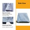 EliteShield Golf Cart Cover Waterproof and Dustproof fits EZ Go, Club Car, Yamaha 2 Passenger Golf Cart up to 92 Inches Long Gray Color view 4