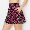 ALWAYS Women's Flared Mini Skater Skirt - High Waisted Casual Stretch Basic Skirt 4552 Medium view 2