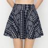 ALWAYS Women's Flared Mini Skater Skirt - High Waisted Casual Stretch Basic Skirt V3619 Medium view 2