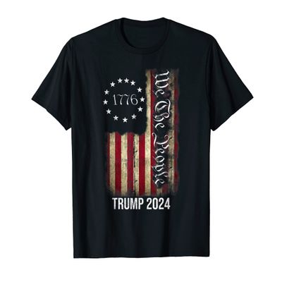 1776 We The People Patriotic American Trump 2024 Women Men T-Shirt