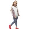 Toddler Baby Girls Kids Winter Warm Clothes Faux Fur Waistcoat Thick Coat Outwear Vest Tops 0-6 T White view 4