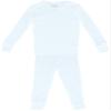 Rene Rofe Toddler Girl's Waffle Thermal Long Underwear 2-Piece Set, 2T, White view 4