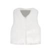 Toddler Baby Girls Kids Winter Warm Clothes Faux Fur Waistcoat Thick Coat Outwear Vest Tops 0-6 T White view 2