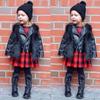 Moonker Girls Faux Fur Waistcoat for 0-6 Years Old,Baby Girls Children Kids Winter Warm Clothes Thick Vest Coat Outwear Black view 4