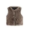 Moonker Girls Faux Fur Waistcoat for 0-6 Years Old,Baby Girls Children Kids Winter Warm Clothes Thick Vest Coat Outwear view 1