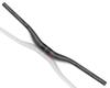 Carbon Fiber MTB Handlebars 31.8, Mountain Bike Handlebars, Carbon Fiber 720mm mountain bike bars 3K Matt MTB Bars, Black Red Riser Handlebars lightweight riser bars bmx handlebars view 1
