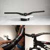 Carbon Fiber MTB Handlebars 31.8, Mountain Bike Handlebars, Carbon Fiber 720mm mountain bike bars 3K Matt MTB Bars, Black Red Riser Handlebars lightweight riser bars bmx handlebars view 2
