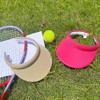 2 Pack Sun Visor Hats Women Men Clip On Wide Brim Visors Hat Outdoor Sports Golf Beach Travel Tennis Caps (Khaki) view 4