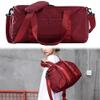 Rasiarpio Sports Gym Luggage Travel Bag for Men and Women, Sports Gym Bag, Exercise Duffel Bag, Large Capacity and Light to Carry, Waterproof and Dirt-resistant Foldable Travel Bag ,Gear Wine red view 2