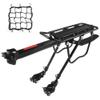 Dirza Bike Cargo Rack Bike Rear Rack with Fender Full Quick Release Adjustable Bicycle Carrier Bike Luggage Rack 115 lbs Capacity view 1