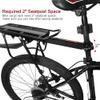 Dirza Bike Cargo Rack Bike Rear Rack with Fender Full Quick Release Adjustable Bicycle Carrier Bike Luggage Rack 115 lbs Capacity view 4